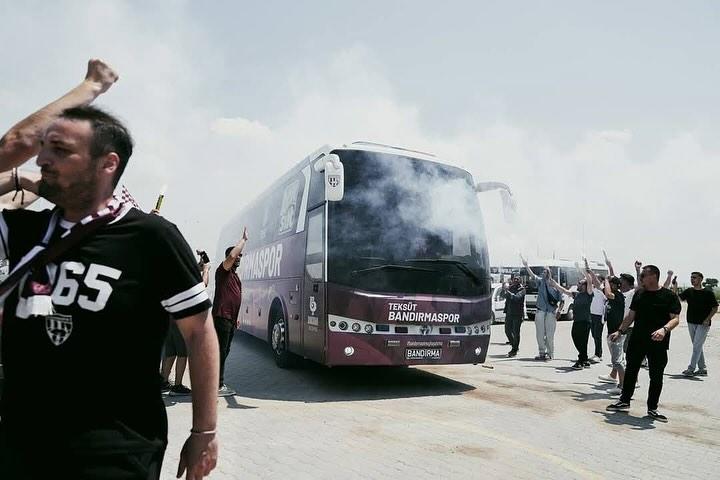 Teksüt Bandırmaspor’a Coşkulu Uğurlama!
