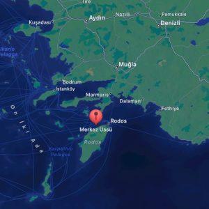 Marmaris’te 5.8 şiddetinde deprem