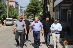 MEHMET EFENDİ CADDESİNDE SICAK ASFALT HAZIRLIĞI BAŞLADI