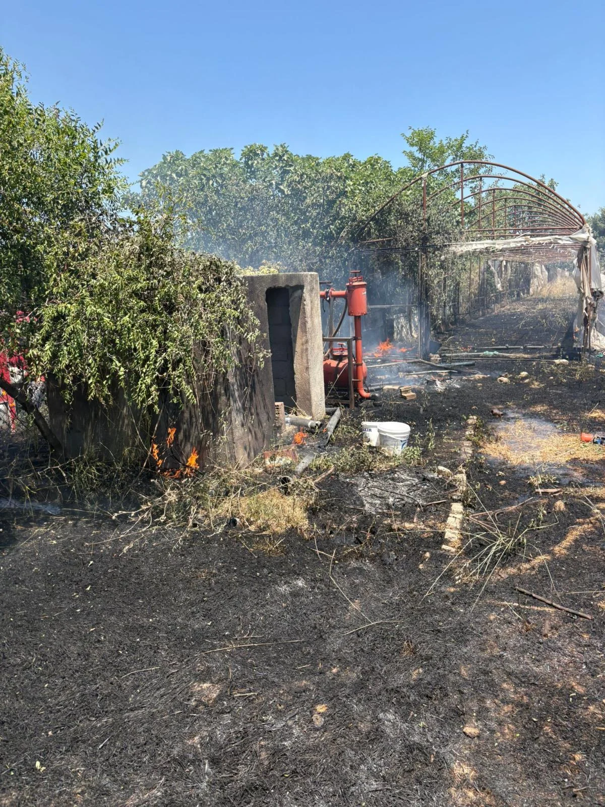 ATIL SERADA KIVILCIM YANGIN ÇIKARDI