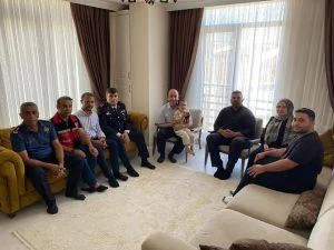 KAYMAKAM ALTINTAŞ’TAN 15 TEMMUZ GAZİLERİNE ZİYARET