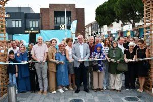 Kadın emeği çarşısının ilki Gönen’de açıldı