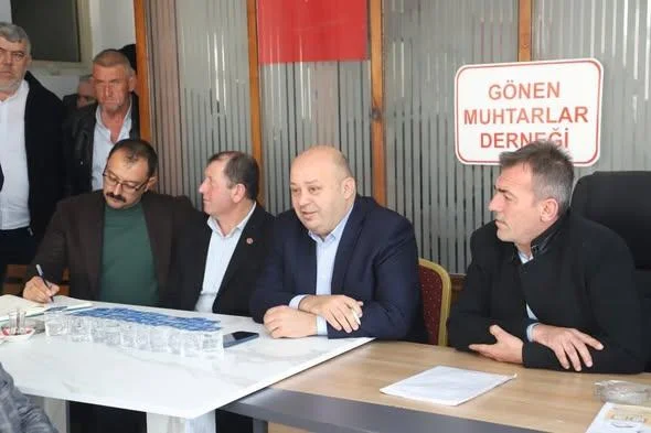 Palaz’dan Muhtarlar Derneği’ne Ziyaret