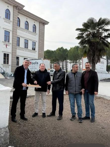 Muhtardan Sahada Çalışan Ekiplere Baklavalı Teşekkür - 4