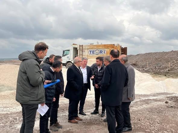 Gönen TDİOSB’de altyapı çalışmaları incelendi - 3