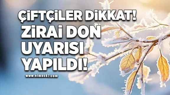 Tarım alanları tehlikede